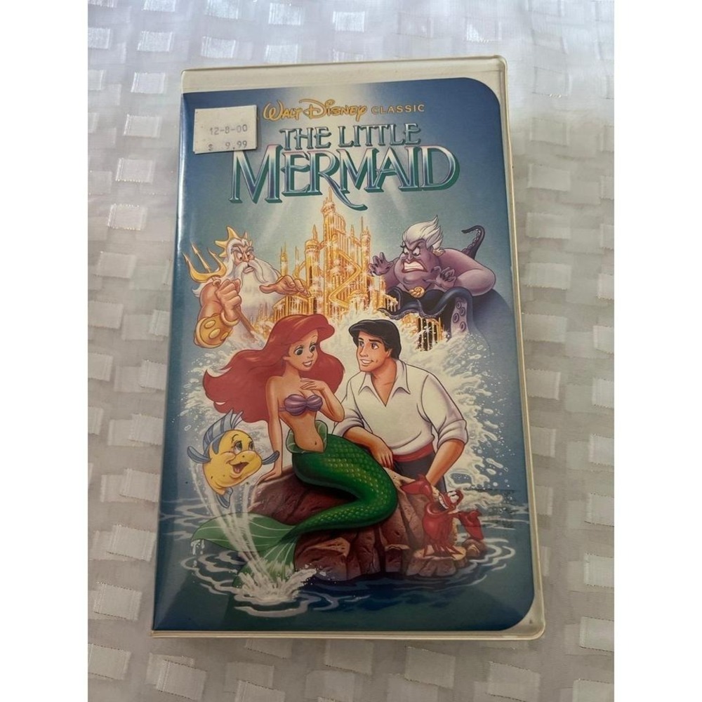 The Little Mermaid RARE! Banned Cover Black Diamond Edition VHS